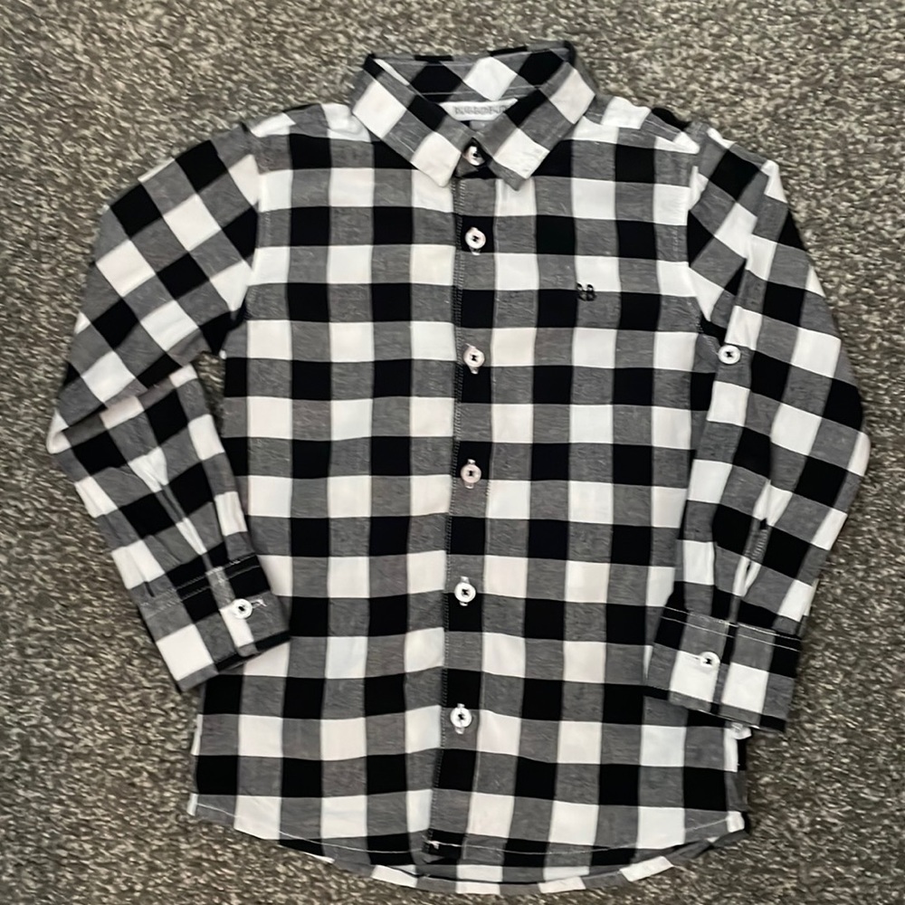 RuggedButts Buffalo Check Button Down Shirt